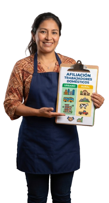Home Afiliación empleados servicios domésticos urbano y rural.